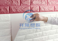 柔らかい自己接着煉瓦泡の壁紙の部屋の装飾のための厚い壁紙