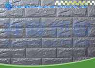 自己接着壁のステッカーのパネル、灰色色の3D泡の壁パネル